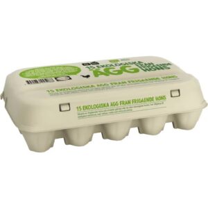15-pack ekologiska ägg