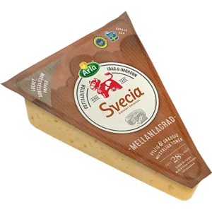 Ost Svecia 28% Arla Ko®. 710 gram ungefärlig vikt.