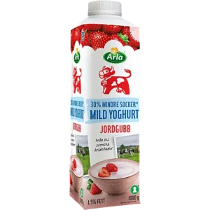 Mild Yoghurt Jordgubb Arla