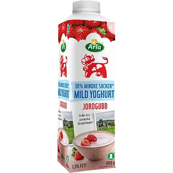 Mild Yoghurt Jordgubb Arla