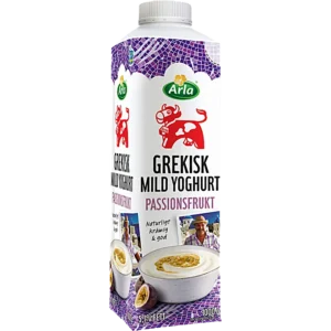 Mild Grekisk Yoghurt Passionsfrukt Arla