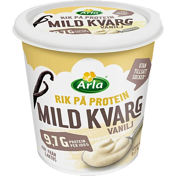Kvarg Mild Vanilj Arla