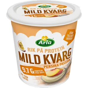Mild Kvarg Persika & passion Arla