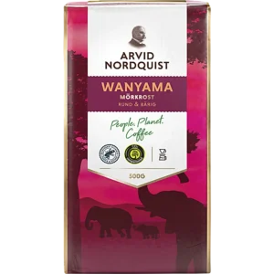 Bryggkaffe Mörkrost Wanyama