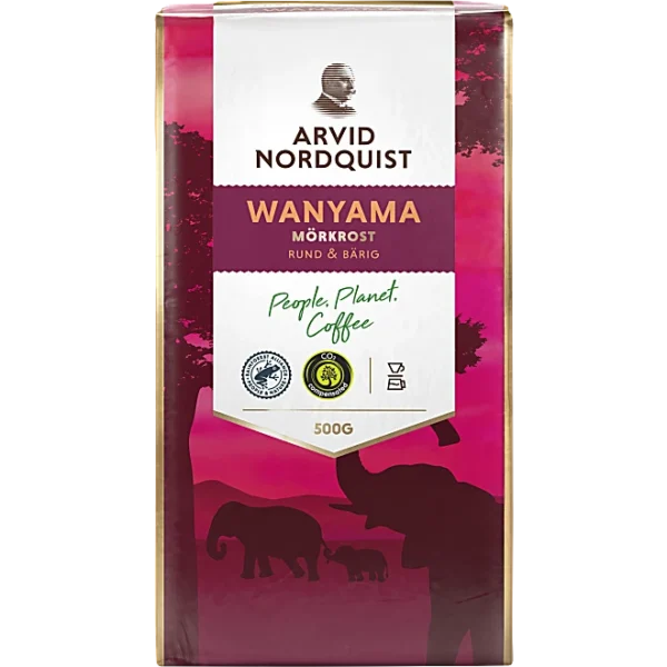 Bryggkaffe Mörkrost Wanyama