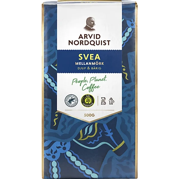 Bryggkaffe Mellanmörk Svea