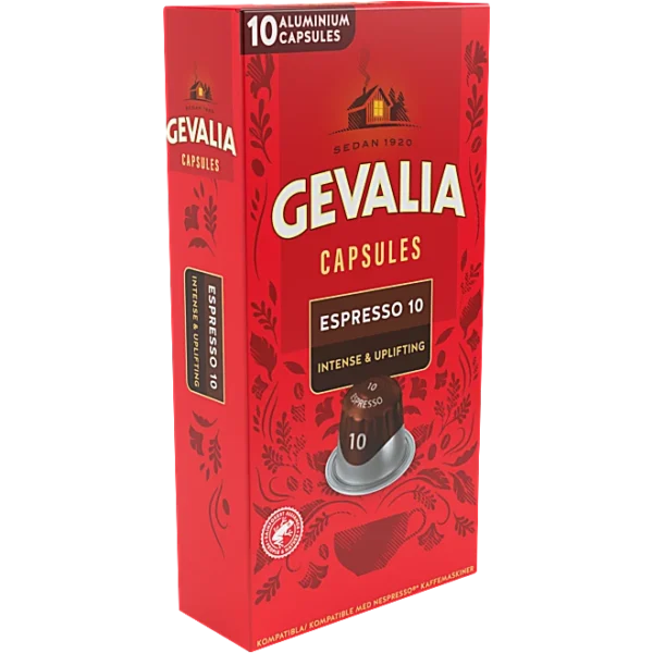 Kaffekapslar Espresso 10 Intenso 10-pack