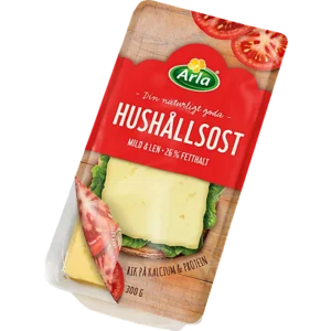 Hushållsost Skivad Arla®. 300g.