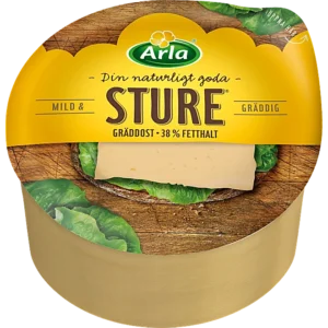 Gräddost Sture Arla®. ca 1.1kg.