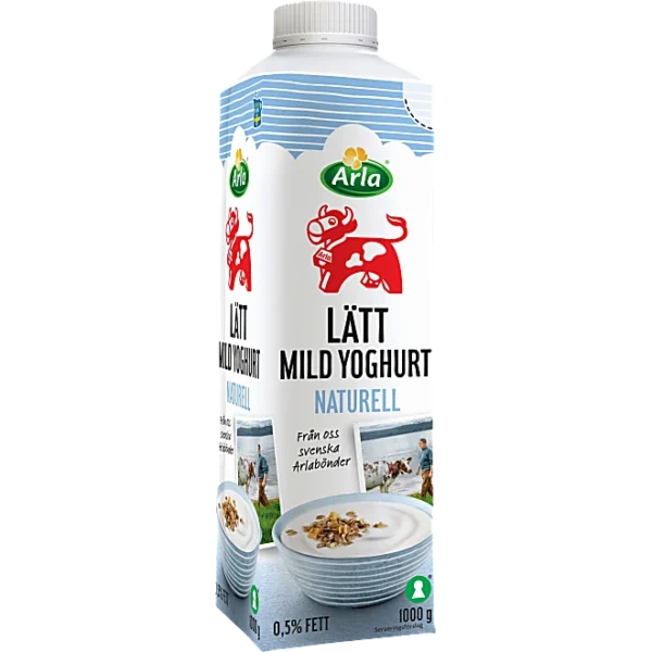 Mild Lättyoghurt Naturell Arla